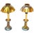 Gold 1915 Louis Comfort Tiffany Art Glass Candlestick Lamps - a Pair For Sale - Image 8 of 8