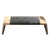 Art Deco "Amendola" Bench With Bronze, Handcrafted For Sale - Image 3 of 6