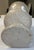 Stone Large 20-Inch Hand-Carved Solid Alabaster Neoclassical Pedestal Urn Vase For Sale - Image 7 of 7