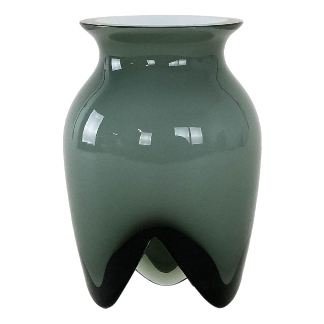 Vintage Danish Glass Vase by Lin Utzon for Rosendahl, 2000s For Sale