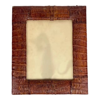 Art Deco Leather Frame For Sale