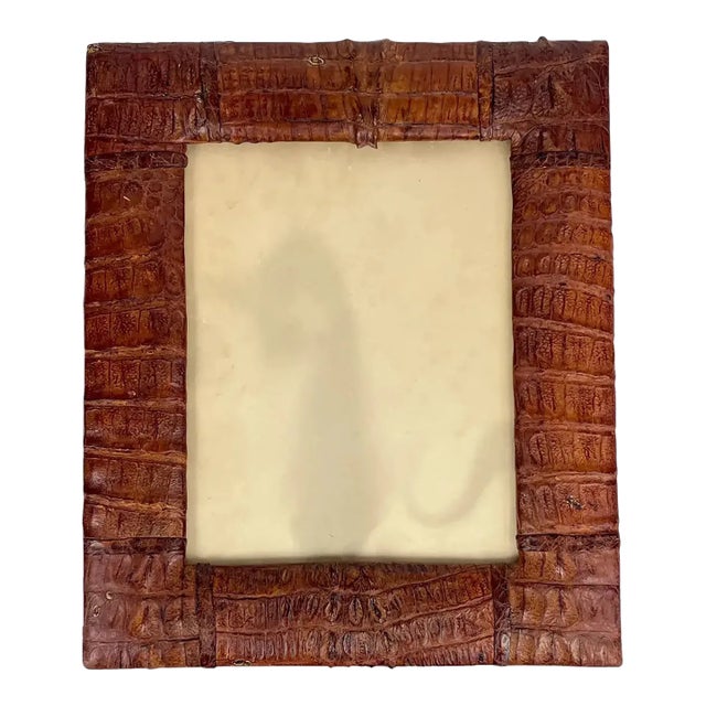 Art Deco Leather Frame For Sale