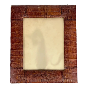Art Deco Leather Frame