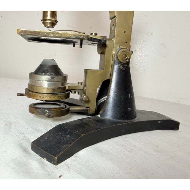 19th Century Rare Antique 1876 J Zentmayer Philadelphia Usa Brass Lab Microscope 19th Century For Sale - Image 5 of 14