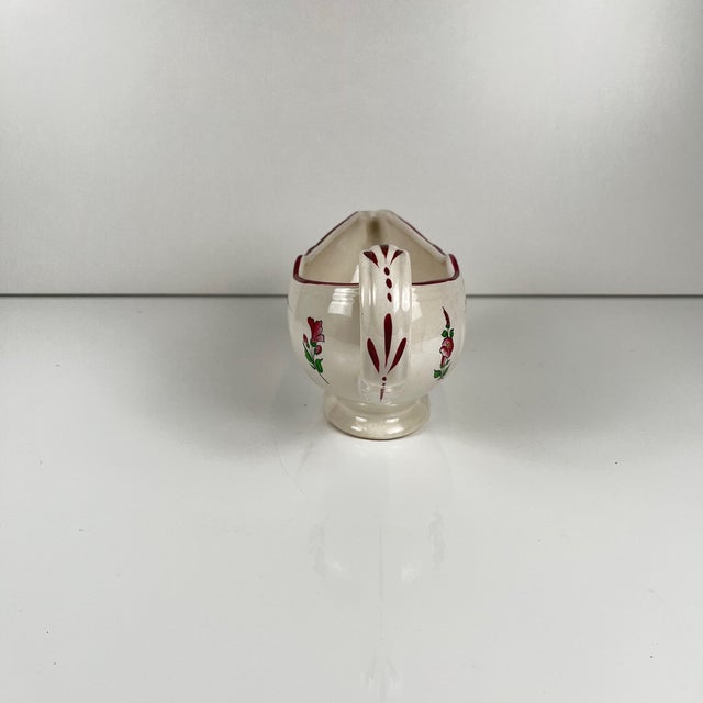 Brown Long Réverbère Sauce Boat from KG Lunéville, 1950s For Sale - Image 8 of 10