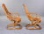 Vintage Italian Tito Agnoli Rattan Chairs - Pair For Sale - Image 10 of 13