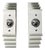 Italian Postmodern Wall Sconces in Layered Metal, 1970s, Set of 2 For Sale