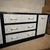 Wood Kindel Embossed Leather Credenza For Sale - Image 7 of 11