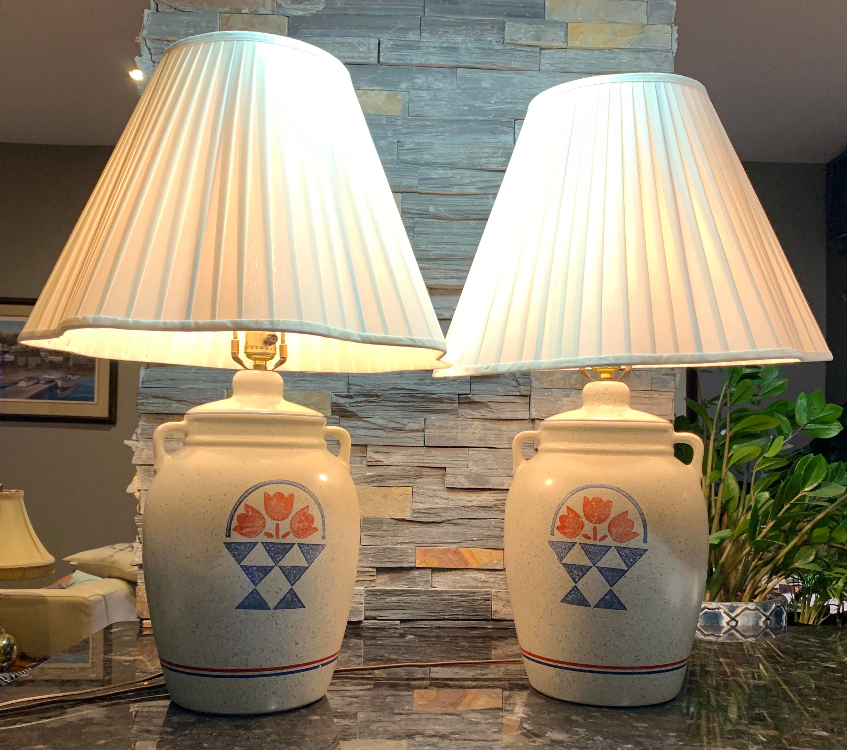 ceramic jug table lamp