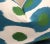 Contemporary Blue Green Handmade Silk Throw Pillow & Down Insert For Sale - Image 9 of 10