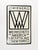 Wiener Werkstätte of America Inc New York Enameled Advertising Sign by Josef Hoffmann, 1960s For Sale - Image 14 of 18