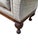 Vintage Oversized Window Bench Settee Alligator Print Paw Feet Attributed to Ralph Lauren For Sale - Image 13 of 18