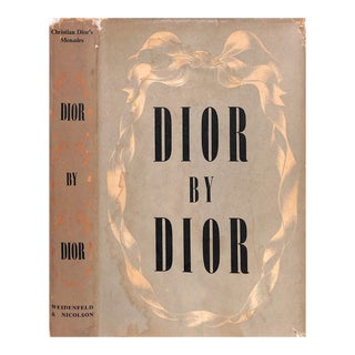"Dior by Dior the Autobiography of Christian Dior" 1957 For Sale