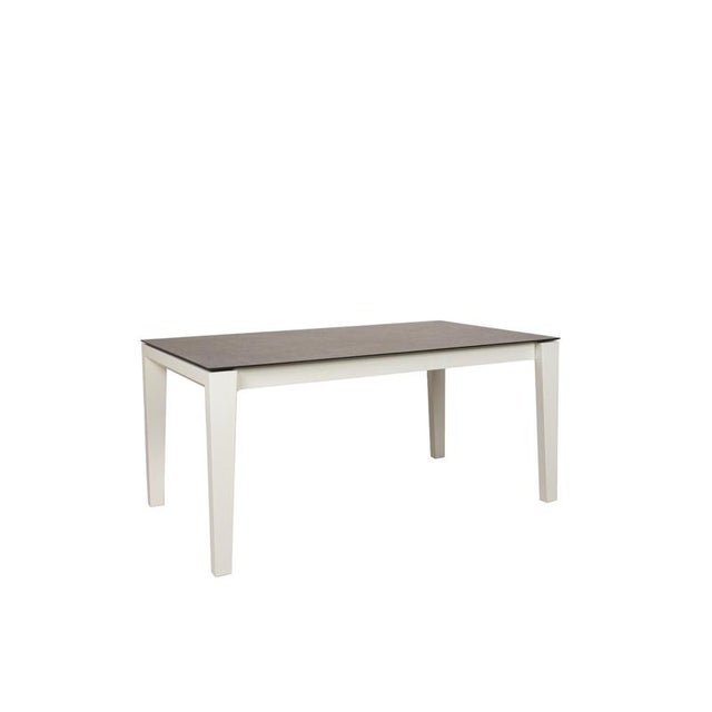 Grey & White Qbis Dining Table in Wood & Resin from Mondo For Sale - Image 11 of 11
