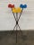 Metal Italian Multi-Colored Tricorno Coat Stand by Enzo Mari for Danese, 1970s For Sale - Image 7 of 7