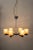 Italian Chandelier with Murano Glass Shades, 1960s For Sale - Image 4 of 7
