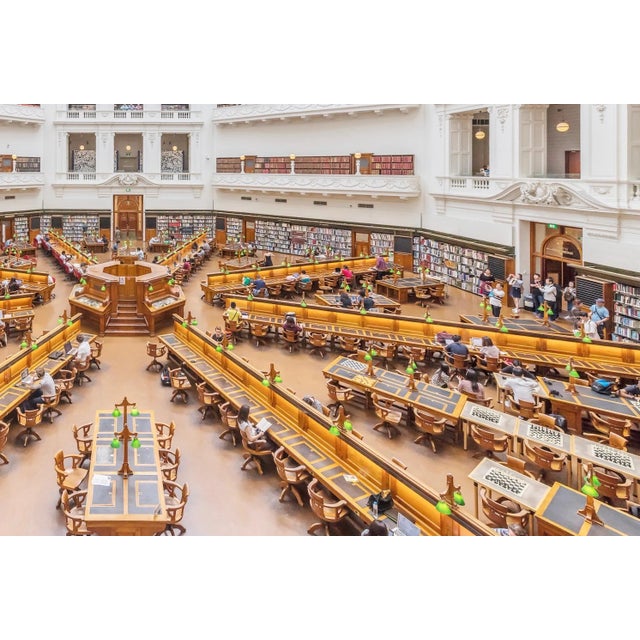 Contemporary Richard Silver, State Library Of Victoria, Melbourne Australia - Color Photography, 2017 For Sale - Image 3 of 6