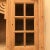 Wood Display Cabinets in Fir, Set of 2 For Sale - Image 7 of 15