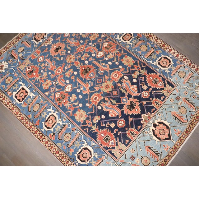 Textile Stunning 19th Century Caucasian Baku Rug - 3'9" x 5' For Sale - Image 7 of 8