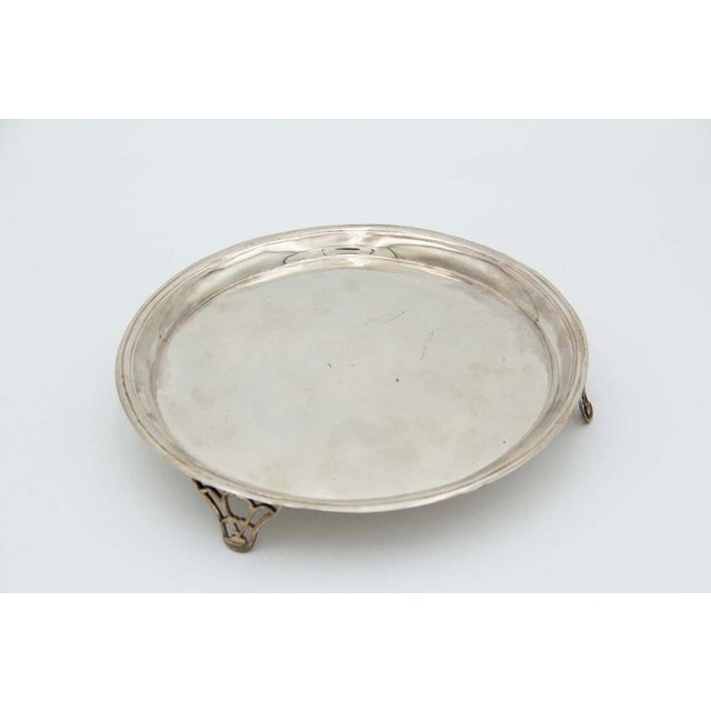 Circular Silver Ticket Box Saver For Sale - Image 3 of 3