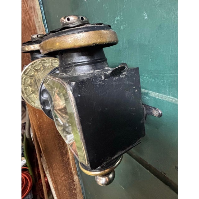 Mid 19th Century Carriage Lamps - a Pair For Sale - Image 11 of 12