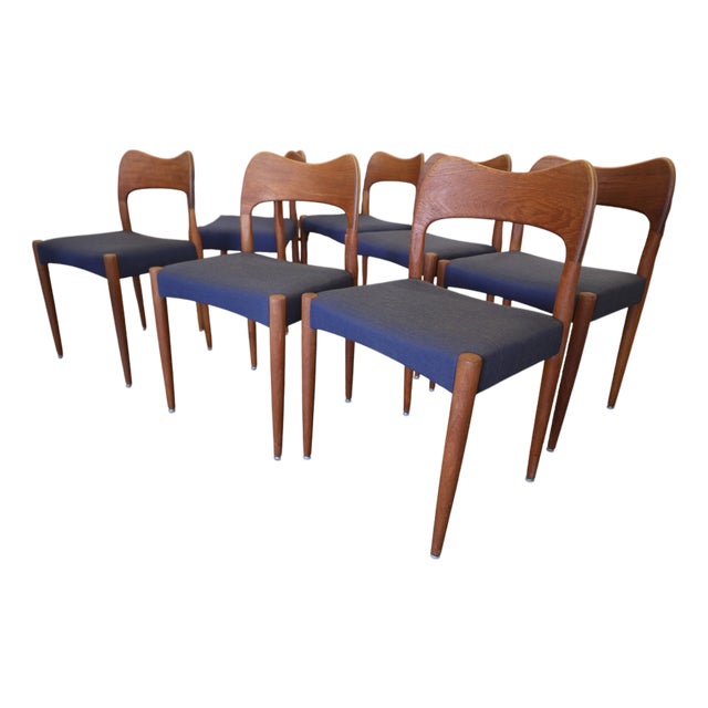Chair in Teak by Arne Hovmand Olsen for Mogens Kold, 1960s For Sale