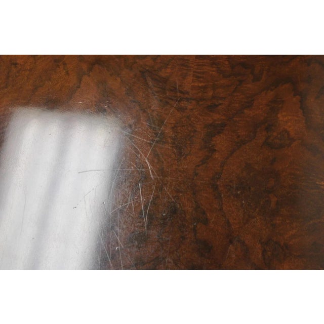 Brown Late 20th Century Bill Sofield for Baker 66" Long Modern One Drawer Mahogany Coffee Table For Sale - Image 8 of 12