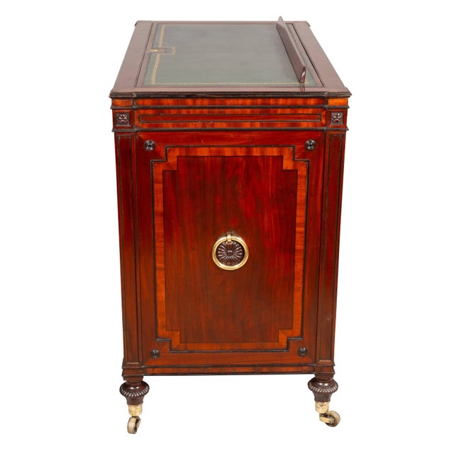 Wood Rare Regency Mahogany Collectors / Folio Cabinet For Sale - Image 7 of 12