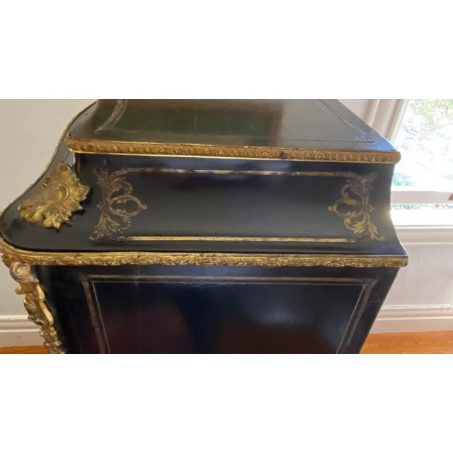 Antique Mid 19th Century French Napoleon III Style Secretary Cabinet For Sale - Image 4 of 12