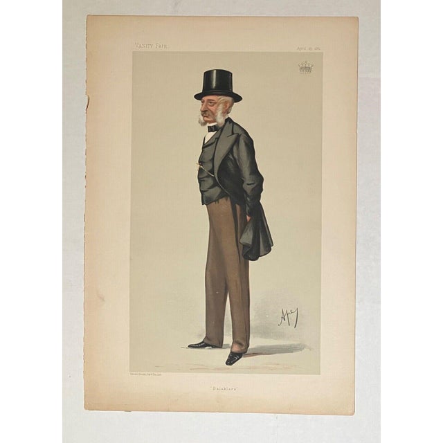 Up for sale is this wonderful caricature of General Earl of Lucan drawn by Ape from Vanity Fair in excellent, gently-used...