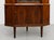 Brown Mid Century Modern Teak Corner China or Liquor Cabinet, Made in Denmark. C. 1960's For Sale - Image 8 of 14