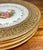 Set of 4 Royal Crown China 22k Gold Leaf Plates Dimensions: 11" diam. Provenance: From the Estate of Werner Sonn, former...
