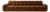 Temple Sofa in Brown Velvet by Moanne For Sale