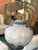 An incredible, large-scale vintage studio pottery lidded vessel crafted by renowned Northern California ceramicists Gerald...
