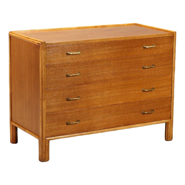 Vintage Chest of Drawers in Oak, 1950s For Sale