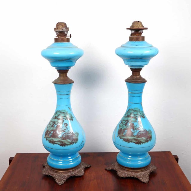 Antique Table Lamps, Set of 2 For Sale - Image 15 of 15