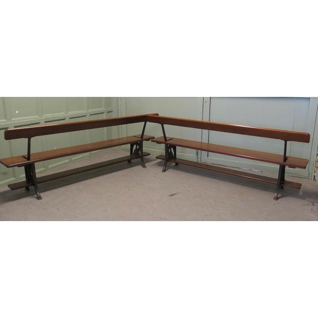 Late 19th Century Victorian Tram Reversible Bench, 1880 For Sale - Image 5 of 7