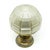 Early 20th Century Art Nouveau Pendant Lamp in Brass and Glass, Austria-Hungary For Sale - Image 5 of 9