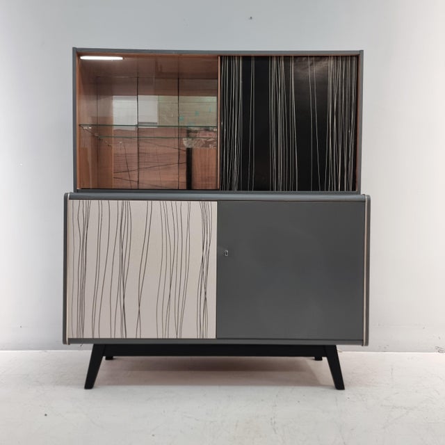 Vintage Display Cabinet with Glass, 1970s For Sale - Image 12 of 12