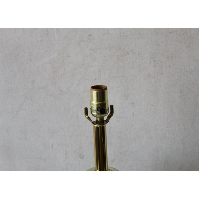 Mid-Century Modern George Kovacs Caterpillar Style Stacked Orb Table Lamp in Gold Brass For Sale - Image 3 of 12