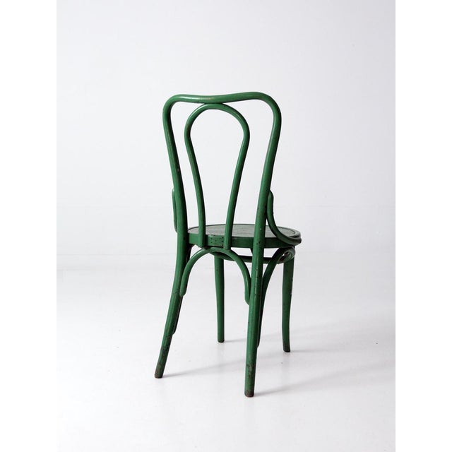 1930s Green Bentwood Chair Chairish