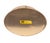 Metal Brown Velvet Paper Basket Jean Holbein, France, 1950s For Sale - Image 7 of 11