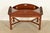 Henkel Harris Georgian Carved Mahogany Butler's Coffee Table For Sale In South Bend - Image 6 of 16