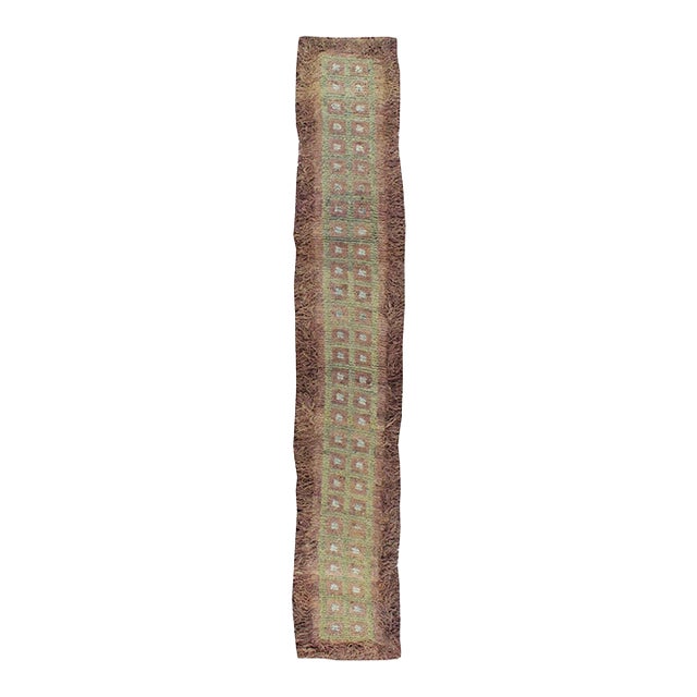 Galerie Shabab Collection Mid-20th Century Handmade Tibetan Wangden Long Runner For Sale
