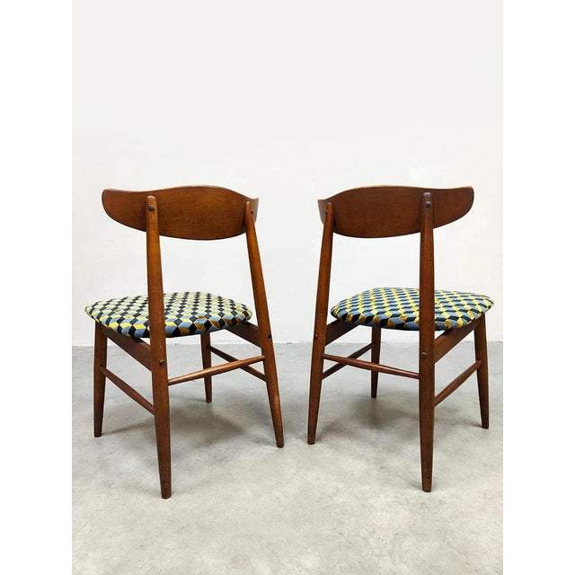 Vintage Danish Birchcraft Collection Dining Chairs from Stoelen Baumritter, 1960s For Sale - Image 4 of 5