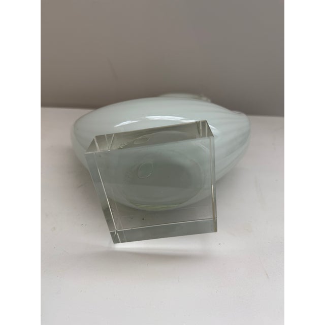 1960s Vintage Murano Glass Swan Sculpture For Sale - Image 5 of 5