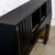 Mid-20th Century MCM King Size Bookcase Headboard by Sligh Furniture Cross Country Line With Black Painted Frame For Sale - Image 12 of 18