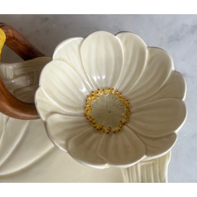 George Jones Majolica Strawberry Platter For Sale - Image 11 of 14