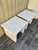 A Pair of Postmodern Custom-Made, Bull-Nose Marble Top Nightstands. Circa 1990s For Sale - Image 4 of 18