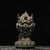 This is an exquisite antique Chinese bronze figure of a Qilin (a mythical beast also known as a year beast), sourced from...